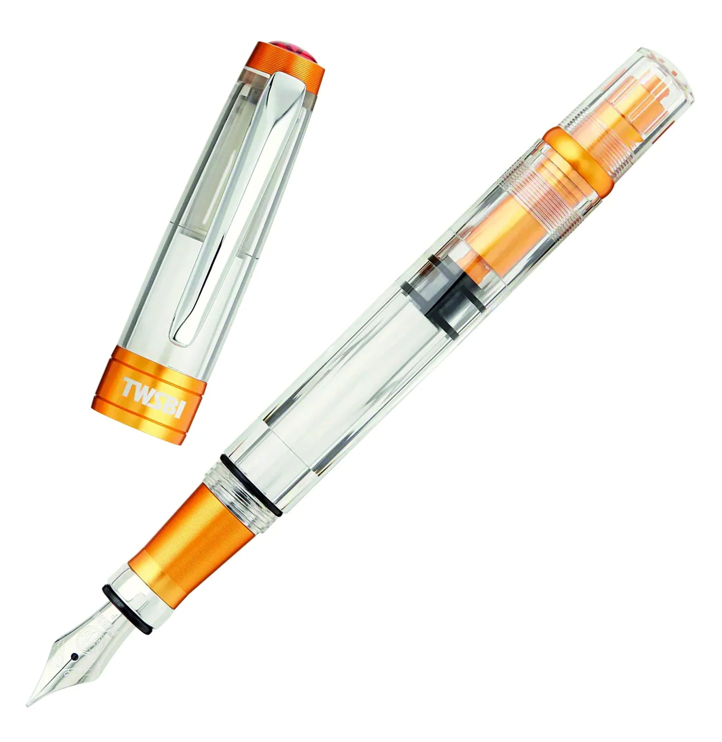 TWSBI Diamond 580ALR Fountain Pen In Yellow Sunset