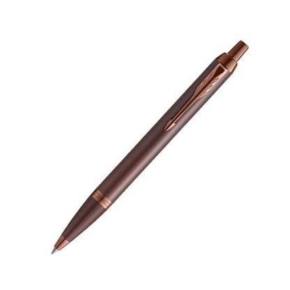 Parker IM Monochrome Burgundy Trim Ballpoint Pen