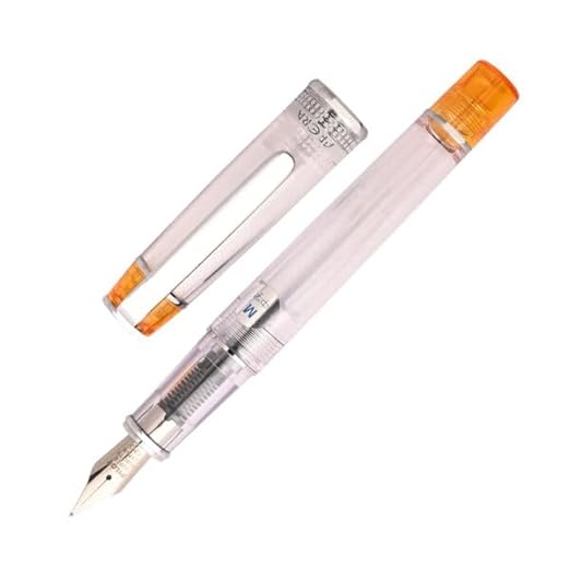 Pilot Prera Tinted Orange CT Fountain Pen - Medium