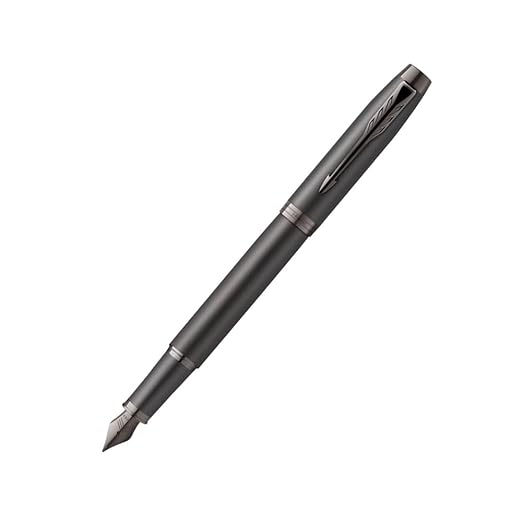 Parker Im Monochrome Titanium Trim Fountain Pen