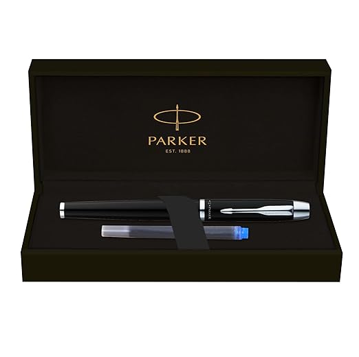 Parker IM Metal Black CT Fountain Pen