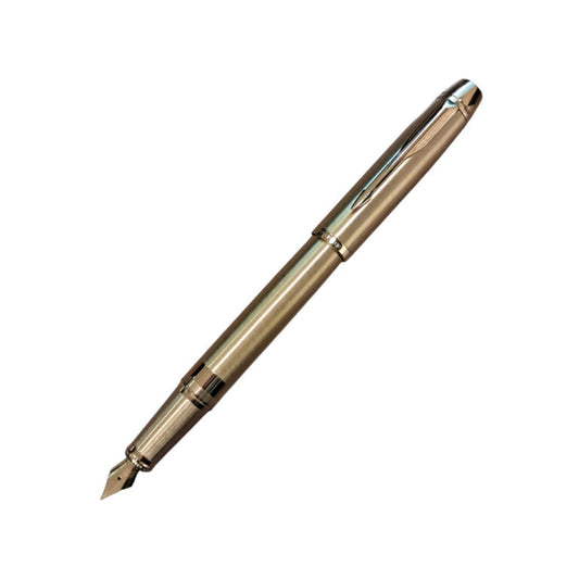 Parker Odyssey Gold-Gold Trim Fountain Pen – Medium