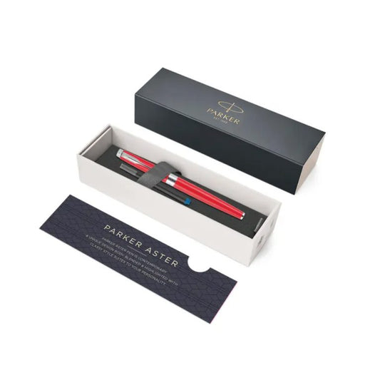 Parker Aster Matte Red CT Fountain Pen – Medium