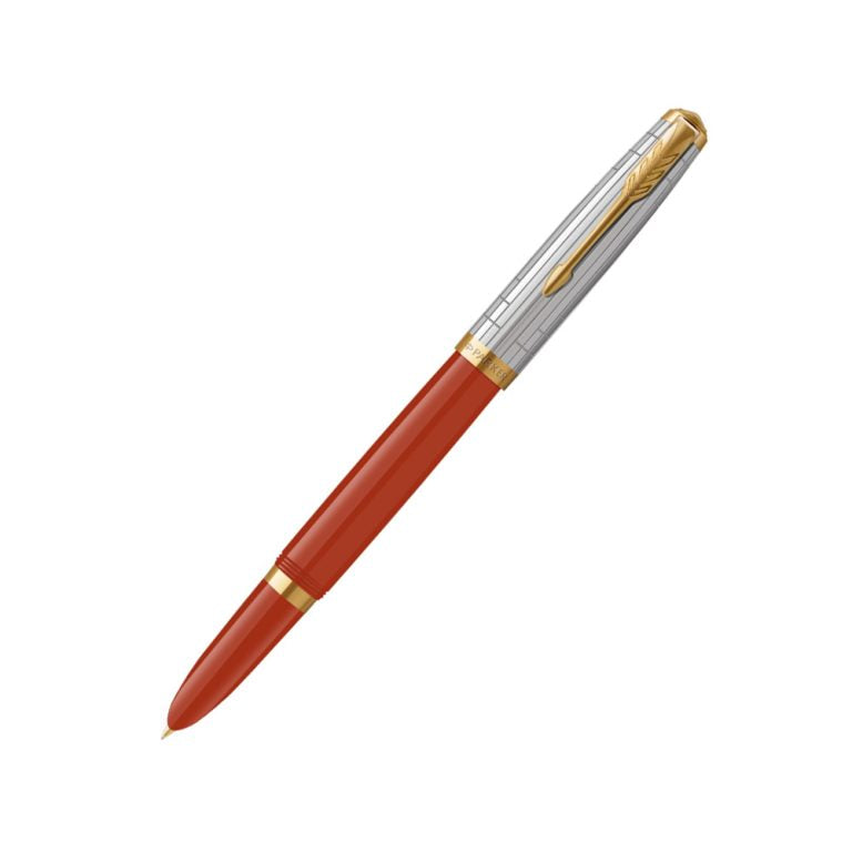 Parker 51 Red Rage GT Fountain Pen – (Medium)