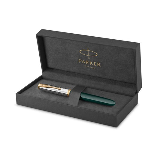 Parker 51 Forest Green GT Fountain Pen – Fine