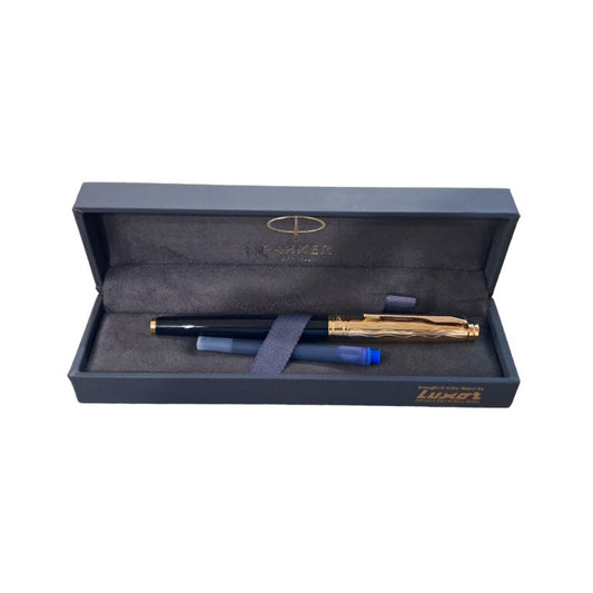 Parker Aster Black & Gold Essential GT Fountain Pen – Medium