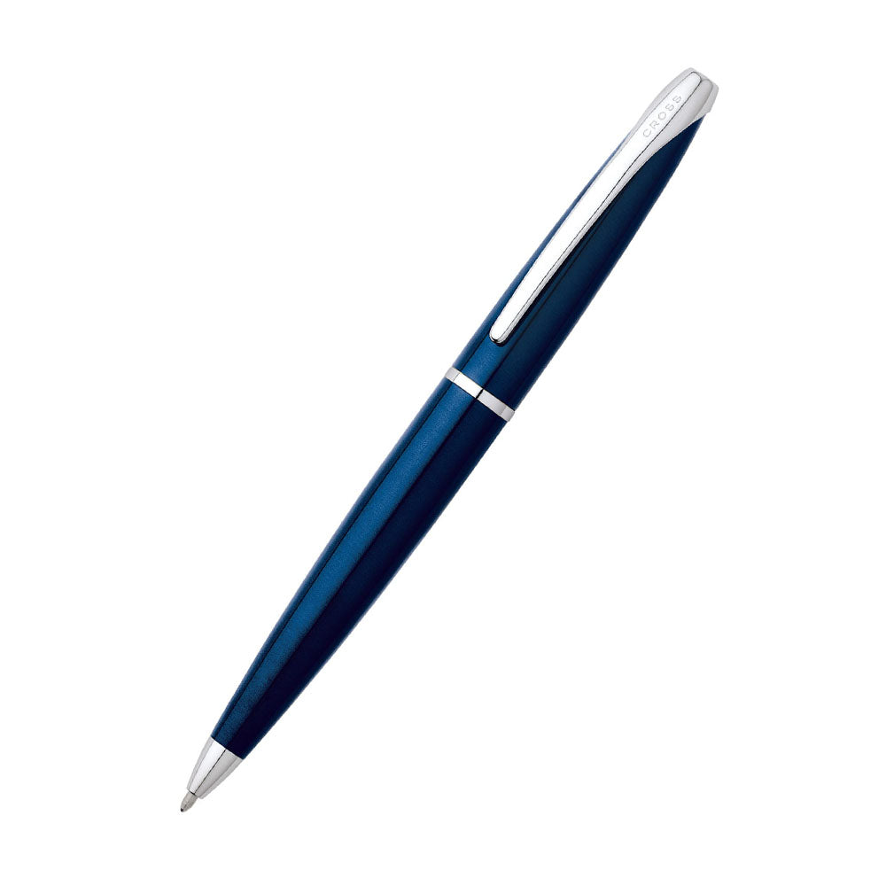 Cross ATX Translucent Blue Lacquer CT Ballpoint Pen