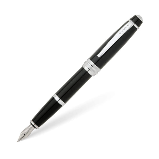 Cross Bailey Black Lacquer CT Fountain Pen – Medium Nib