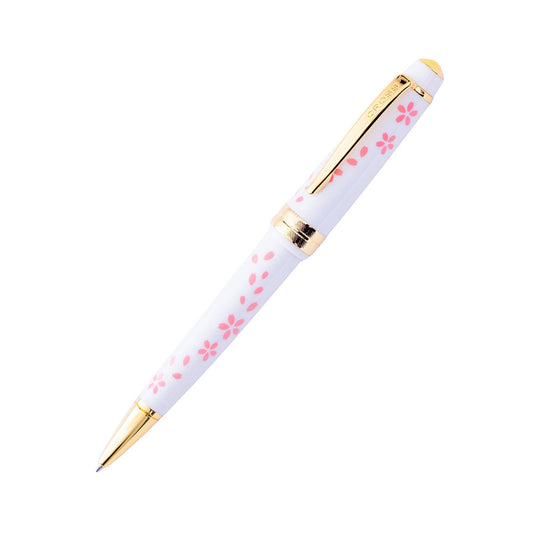 Cross Bailey Light Cherry Blossom Glossy White Resin Ballpoint Pen