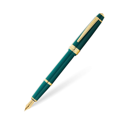 Cross Bailey Light Polished Green Resin GT Fine Fountain Pen