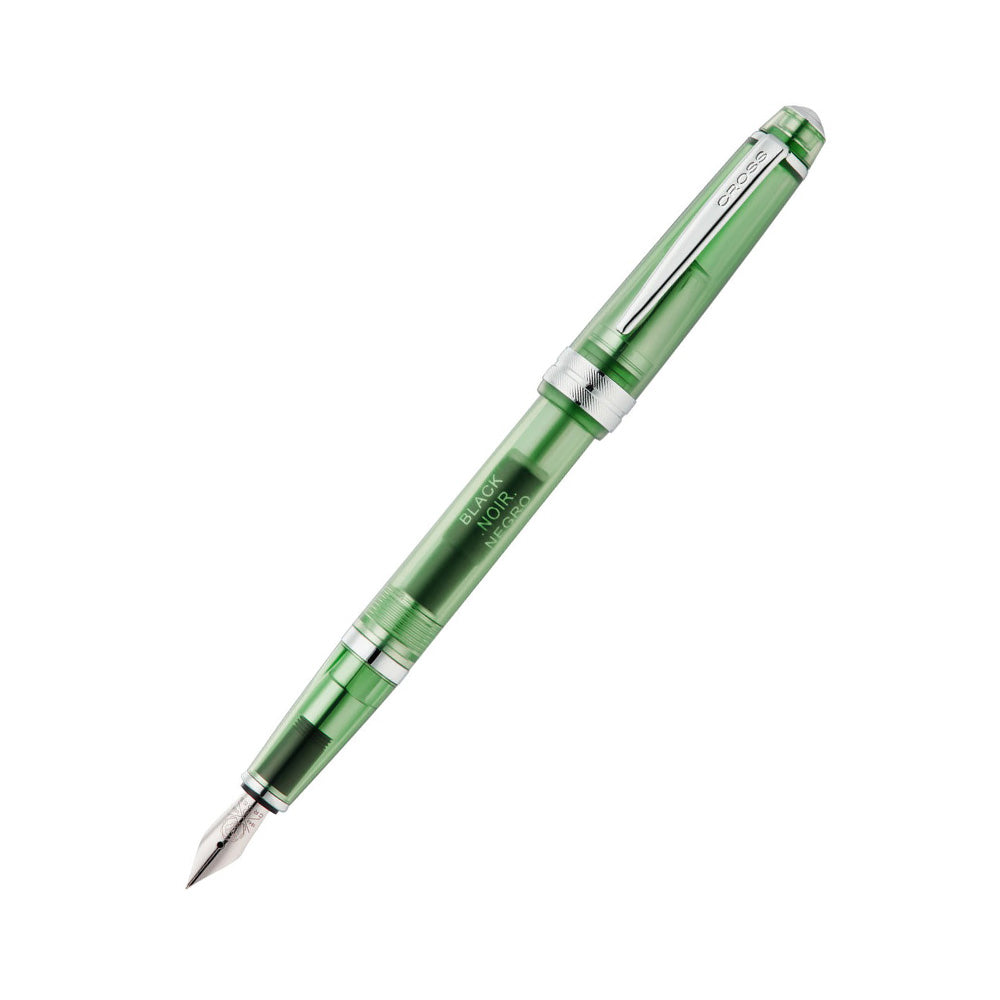 Cross Bailey Light Translucent Green Resin Extra-Fine Fountain Pen