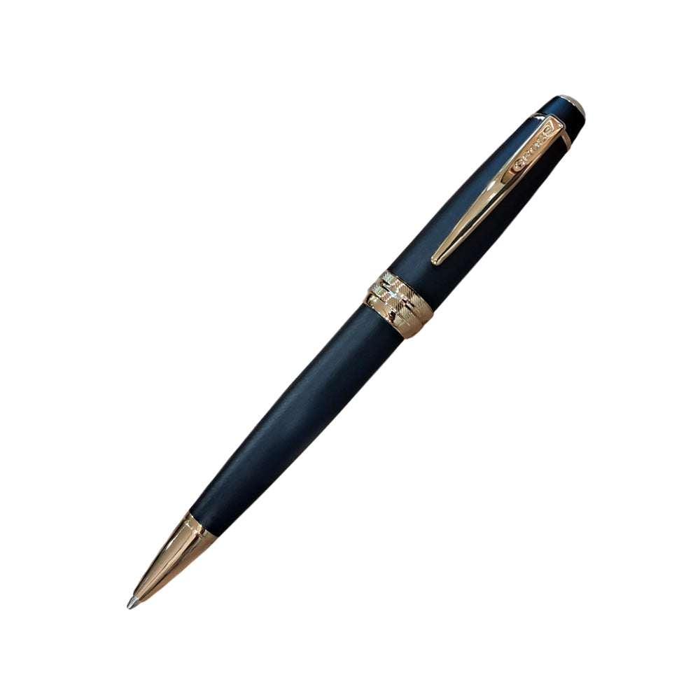 Cross Bailey Matte Black Lacquer with Gold-Tone Trim Ballpoint Pen