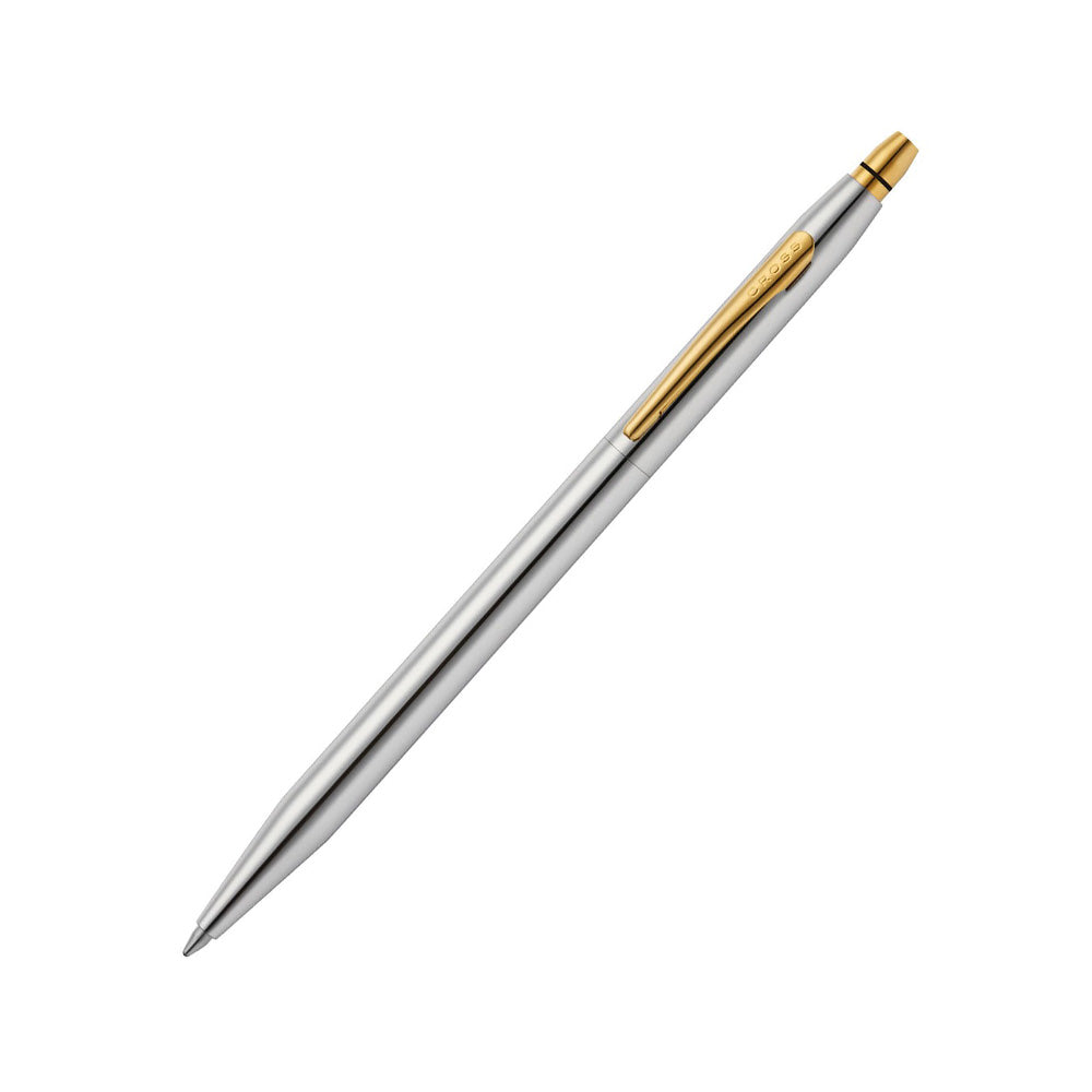 Cross Click Medalist Chrome with 23KT Gold-Plated Trim Ballpoint Pen