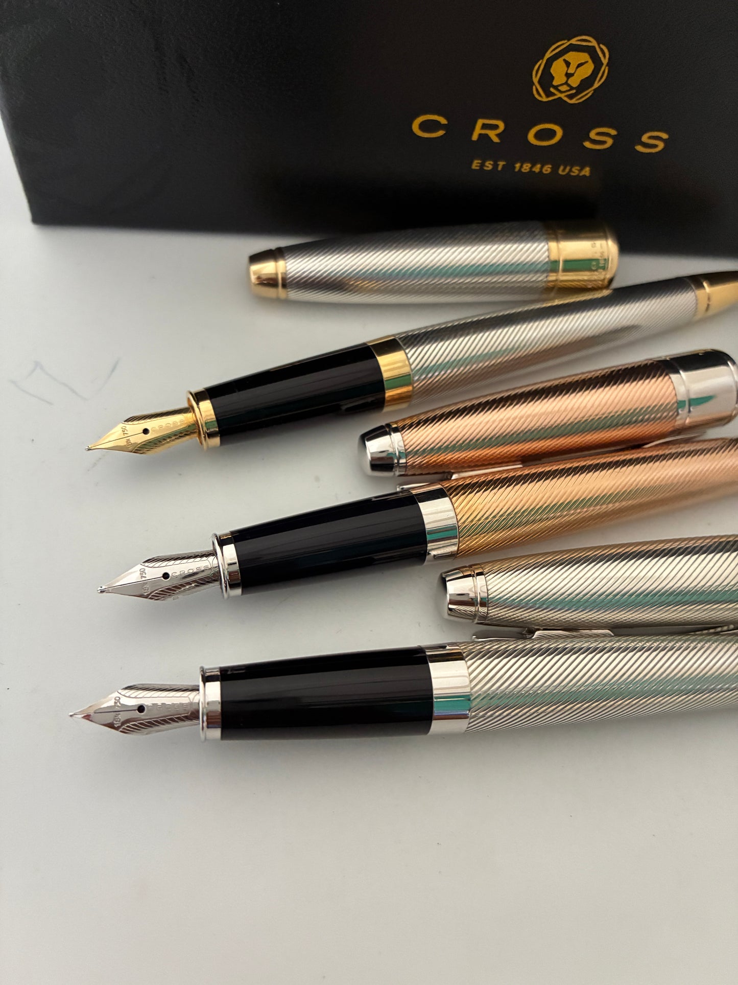 Cross Apogee Sterling Silver Fountain Pen