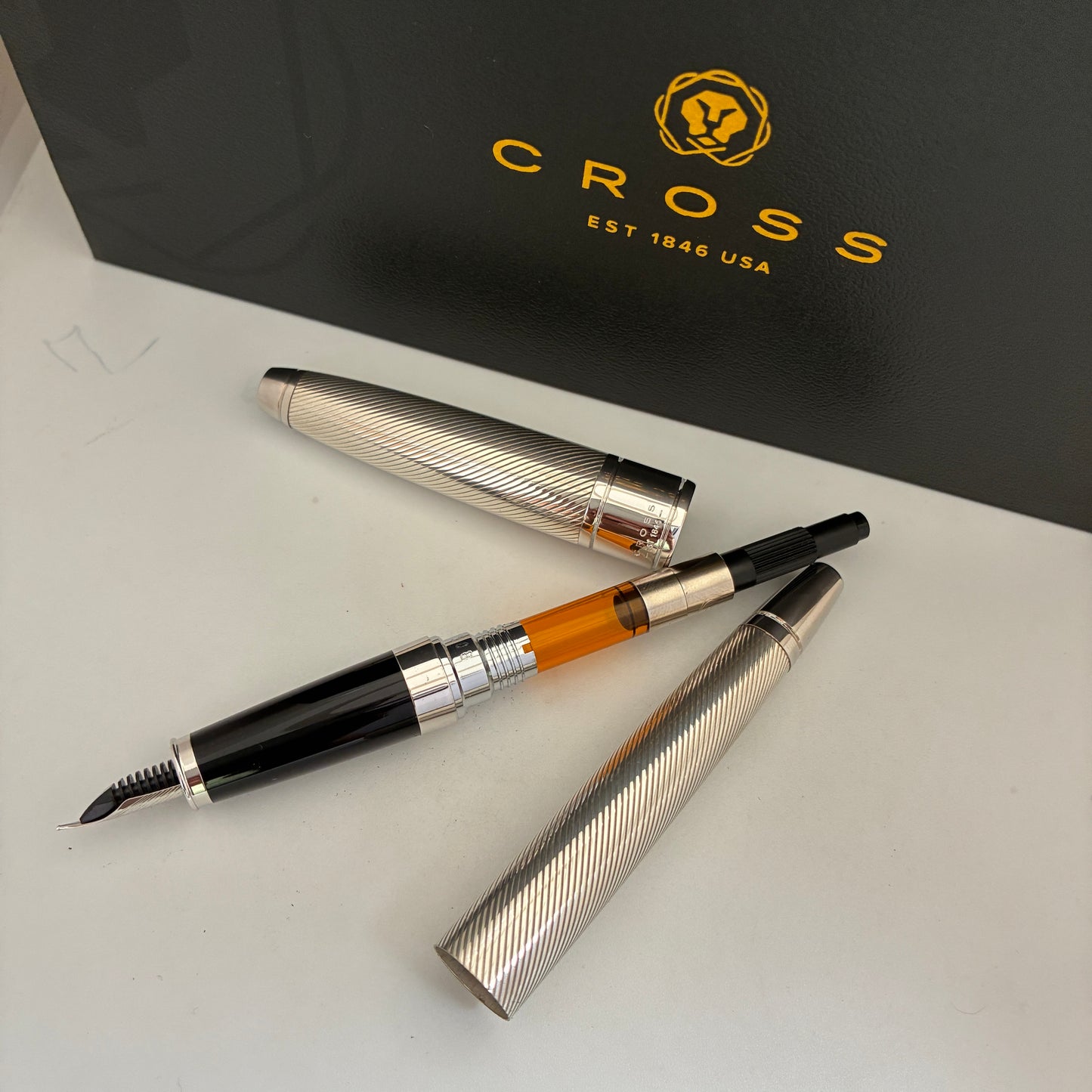 Cross Apogee Sterling Silver Fountain Pen