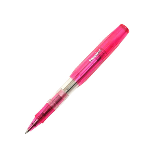 Kaweco Ice Sport Transparent Pink 0.7mm Gel Roller Pen