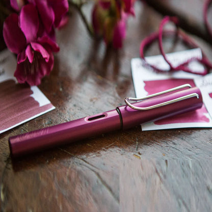 Lamy 029 AL Star Black Purple CT Fountain Pen