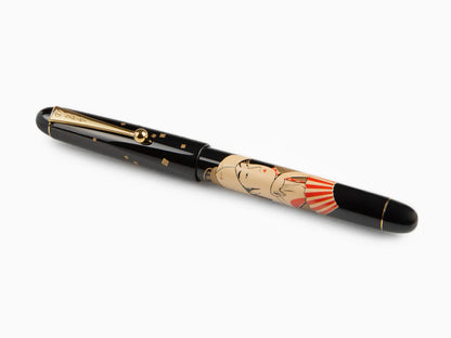 Namiki Nippon Art 3 Beautés Ukiyo-e Toyohina Tomimoto Fountain Pen