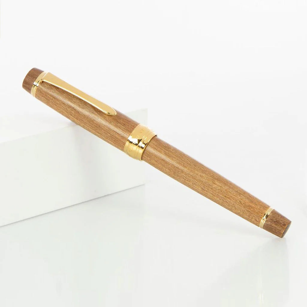 Pilot Custom Enju Wood Brown GT Fountain Pen