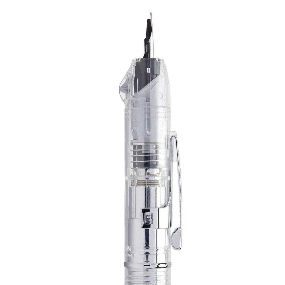 PLATINUM CURIDAS Prism Crystal Fountain Pen (Fine)