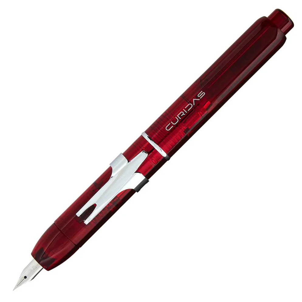 PLATINUM CURIDAS Gran Red Fountain Pen (Medium)
