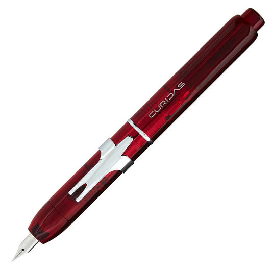 PLATINUM CURIDAS Gran Red Fountain Pen (Medium)