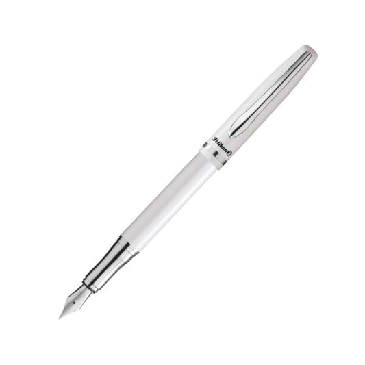 Pelikan Jazz Elegance Pearl White Fountain Pen P36 Nib - Medium