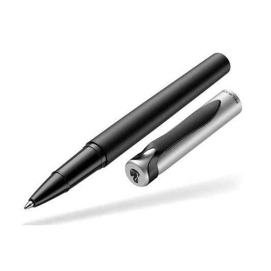 Pelikan Stola Matt Black - Silver II R15 Roller Ball Pen