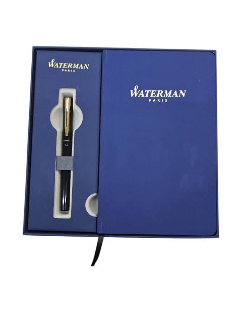 Waterman Phileas Lacque Black GT Rollerball Pen Gift Set