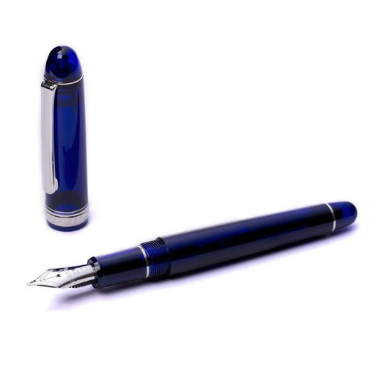 Platinum Century Chartres Blue #3776 Ultra Extra Fine ST Fountain Pen