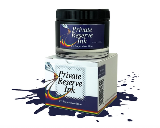Private Reserve DC Supershow Blue - 60ml Bottled Ink