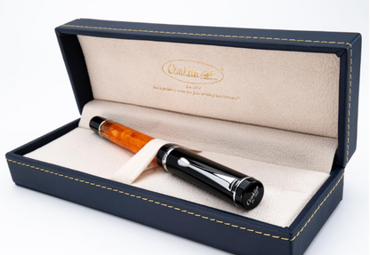 Conklin Duragraph Fountain Pen - Orange Nights