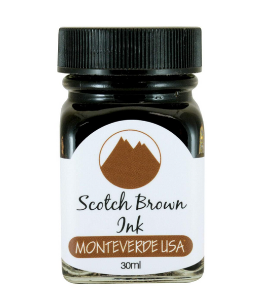Monteverde USA Ink(30 ml) - Scotch Brown