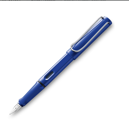 Lamy Safari Fountain Pen - Blue