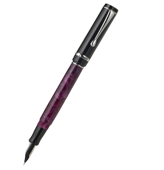 Conklin Duragraph Fountain Pen - Purple Night