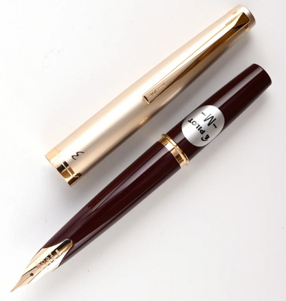 Pilot Elite E95s Fountain Pen - Burgundy/Ivory GT