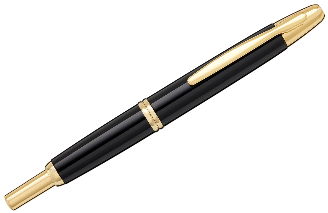 Pilot Capless Fountain Pen -  Black GT