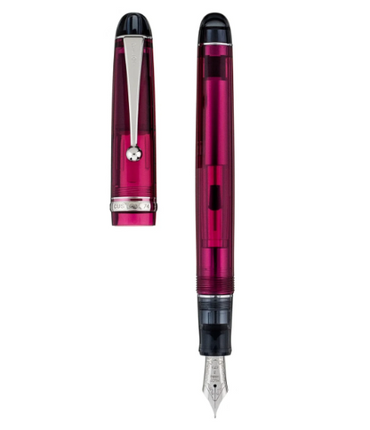 Pilot Custom 74 Fountain Pen - Tinted Wine Red