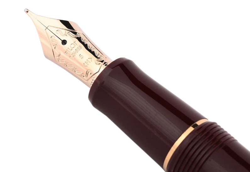 Pilot Custom 74 Fountain Pen - Dark Red