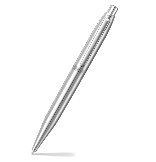 Sheaffer 9426 VFM Ballpoint Pen Brushed Chrome with Chrome-Plated Trim