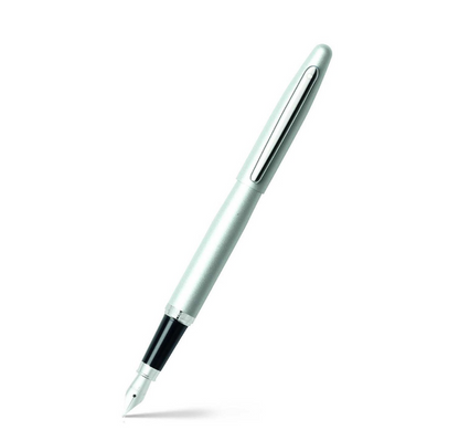 Sheaffer 9400 VFM Fountain Pen (Medium) Silver with Chrome-Plated Trim