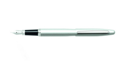 Sheaffer 9400 VFM Fountain Pen (Medium) Silver with Chrome-Plated Trim