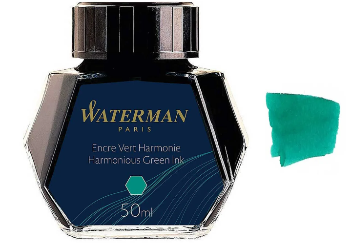 Waterman Ink Bottle(50ml) - Harmonious Green