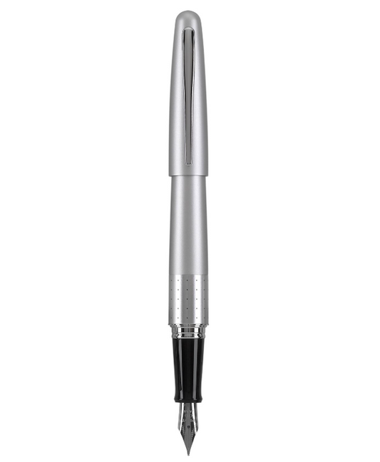 Pilot MR 1 Metal Collection Fountain Pen - Silver Dot