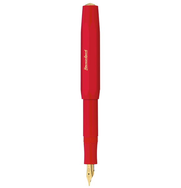 Kaweco Classic Sport GT Fountain Pen (Clip Not Included) - Red