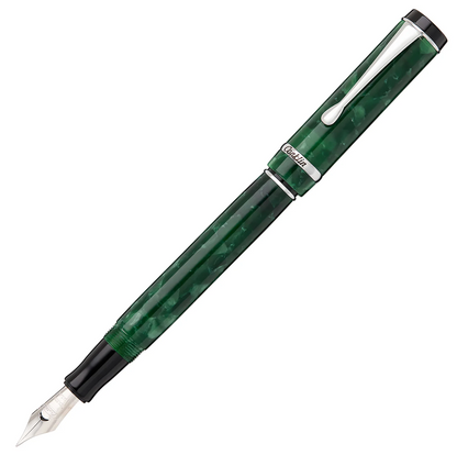 Conklin Duragraph Fountain Pen - Forest Green
