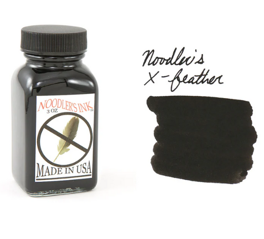 Noodler's X-Feather Black - 3oz Bottled Ink(88ml)