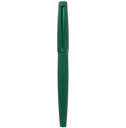 Diplomat Viper Fountain Pen(Medium Fine) -  Green Guilloche