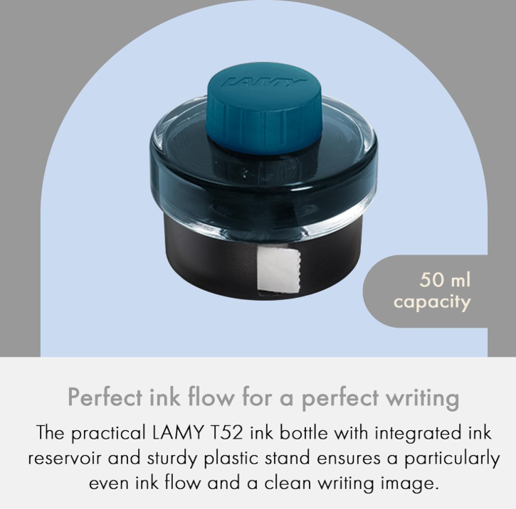 Lamy T52 Ink Bottle (50ml) - Petrol