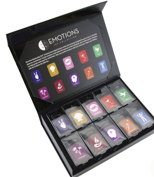 Monteverde Emotion Collection Ink (30ml) - Box of 10 Assorted Colours